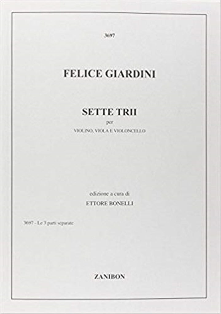 Trii (7) Vn, Va E Vc (Bonelli)